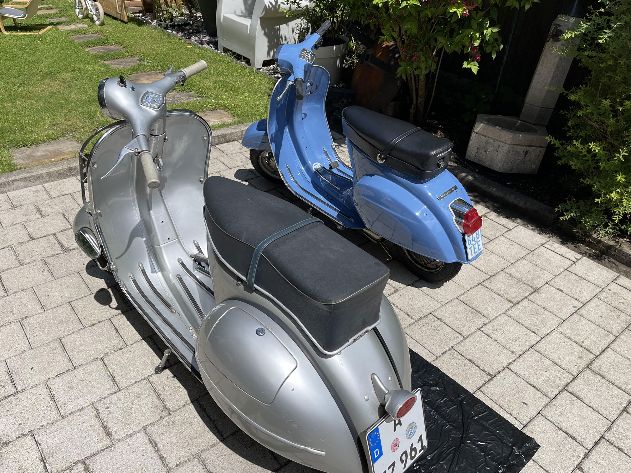 Vintage Vespa bei Stadtfest Augsburg