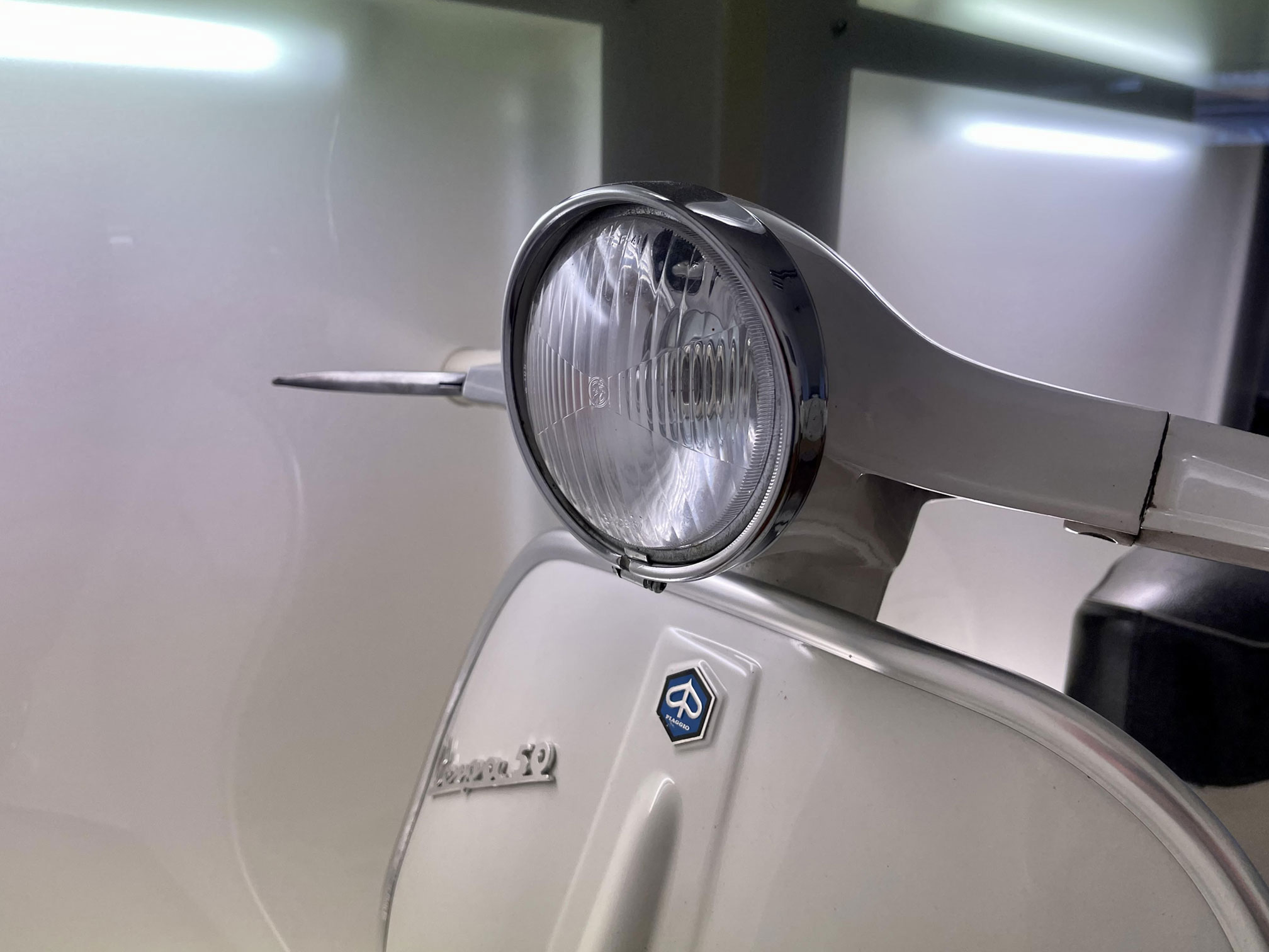 Restaurierte Vespa im Detail